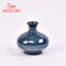 Mini bouteille de fleuret Vases texturés en céramique Vases en grès Bouteille de fleur en saphir