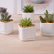 Bureau de loisirs petit vase à fleurs rond en céramique