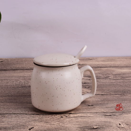Tasse en céramique de petit-déjeuner en céramique pour le lait, tasse en porcelaine