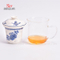 Tasse à thé fleur pour bureau et maison, filtre en céramique et tasse en verre borosilicaté, tasses à thé en verre avec couvercle