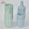 Ensemble de vase en céramique, différentes tailles, bleu, vert, lot de 2