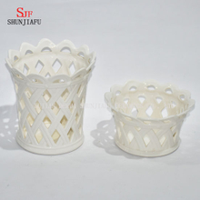 Vase à fleur en céramique de décoration à la maison petits vases / pot de brosse
