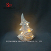 Sapin de Noël en céramique - Mini sapin lumineux LED