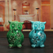 Porte-bougie en céramique en forme de hibou Grande décoration