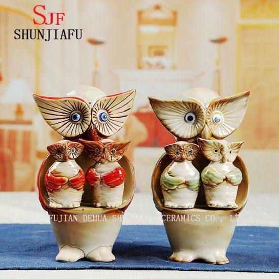 Creative Owl Pottery Harmonious pour la décoration de la maison