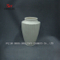 Vase cannelé en céramique blanche pour la décoration