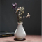 Prix ​​d'usine de gros divers élégant vase en porcelaine en céramique blanche