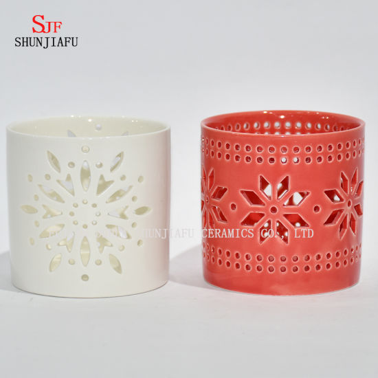 Bougies en céramique avec télécommande / plusieurs motifs