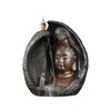 Ameublement décoration céramique noir or noir guanyin encensoir refoulement bouddha Statue artisanat cadeaux