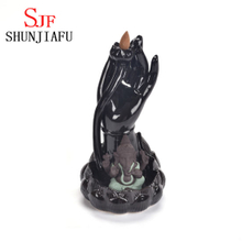 Céramique Ganash Encens Burener avec Bouddha's-Hand