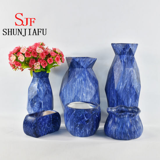 Van Gogh Starry Series Night Vase à fleurs en céramique