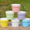 Macaron coloré petit planteur succulent pot de fleurs en céramique décoration de la maison