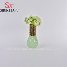 Mon cadeau vase à fleurs en céramique décorative blanche