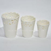 3 / Style, petit vase en céramique de décoration de maison de vase de fleur de mode de taille petits vases en céramique