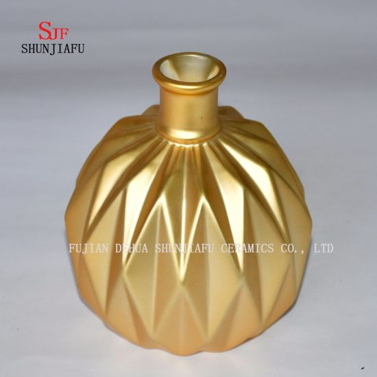 Vases en céramique de galvanoplastie de mode moderne Homedecoration
