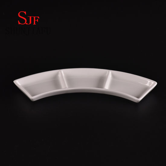 Assiette d'assaisonnement en céramique pour la décoration de la maison ou la vaisselle d'hôtel