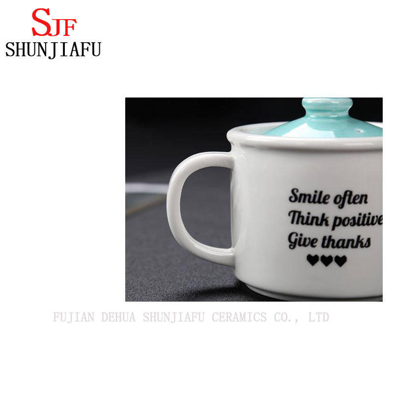 Tasse &agrave; th&eacute; en porcelaine de haute qualit&eacute; pour voyage personnel portable rapide