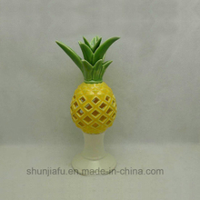 Bougeoir en céramique ananas LED