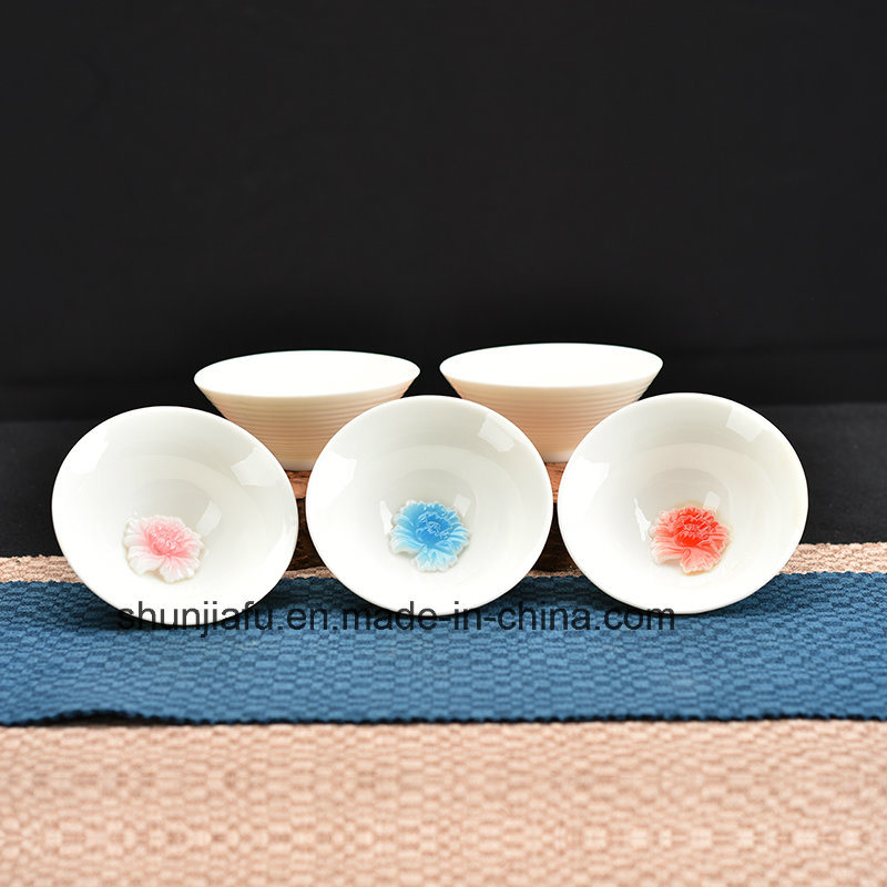 Tasse &agrave; th&eacute; en c&eacute;ramique &agrave; large ouverture pour la d&eacute;coration