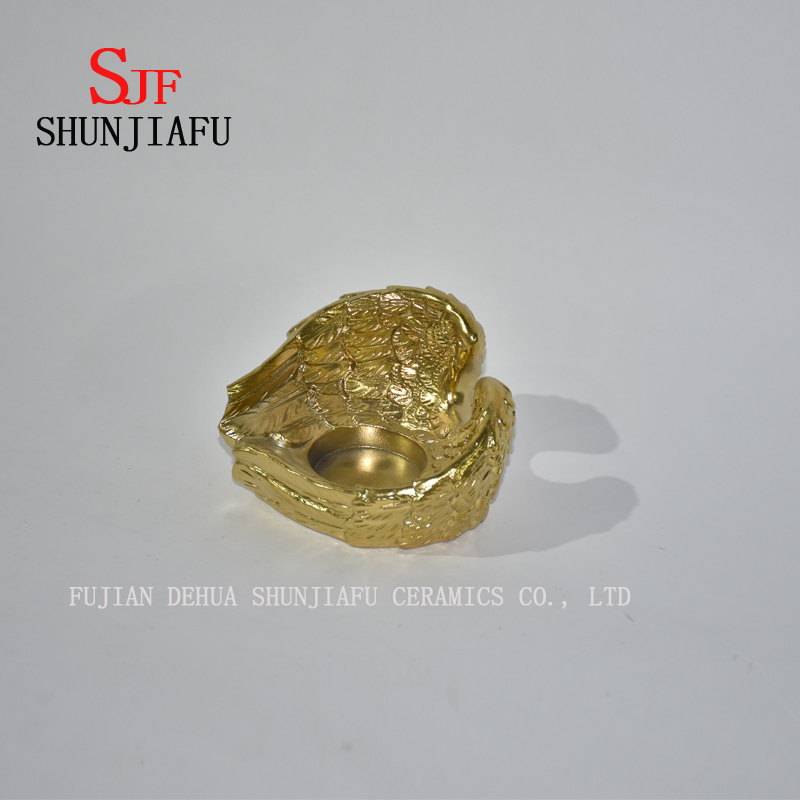 Ornements de chandelier en c&eacute;ramique d'ailes d'ange / Maison / D&eacute;corations de No&euml;l