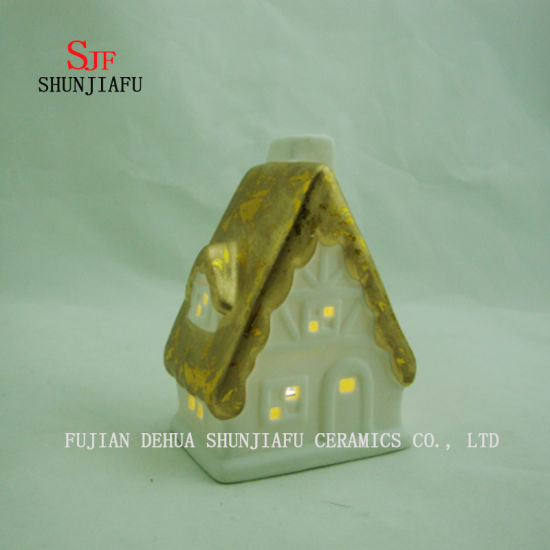 Petite Maison Bougeoirs Light House - Bougeoir en céramique - H