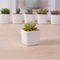 Bureau de loisirs petit vase à fleurs rond en céramique