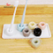 Mini porte-brosse à dents en céramique anneau de support de brosse à dents en porcelaine