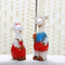 La mariée et le marié de moutons en céramique moderne décorent des décorations de mariage / B