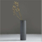 Vase noir en céramique de forme spéciale de personnalité de la mode moderne