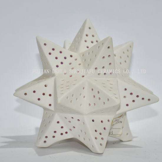 Bougeoir en céramique multifonction, décoration de la maison / cadeau de Noël.