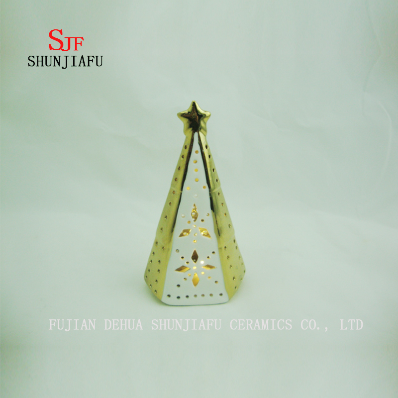 L'arbre de no&euml;l ameublement d&eacute;coratif chandelier en c&eacute;ramique ornements cadeaux d&eacute;cor