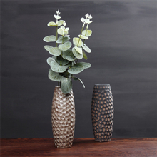Statue différente en gros vitré décor à la maison décoration moderne vase à fleurs en céramique