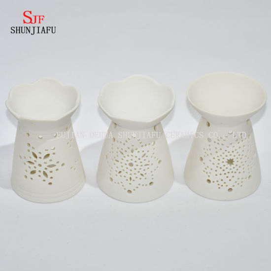 Nouveau support de bougie blanc pour la maison de cadeau / décoration Christams