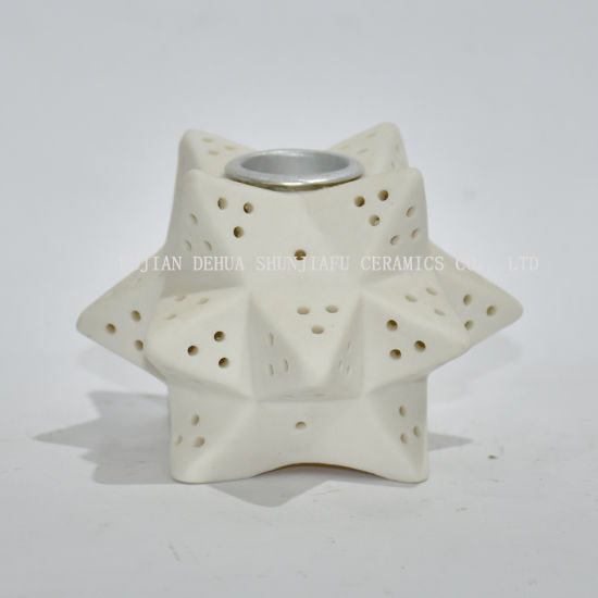 Bougeoir en céramique multifonction, décoration de la maison / cadeau de Noël.