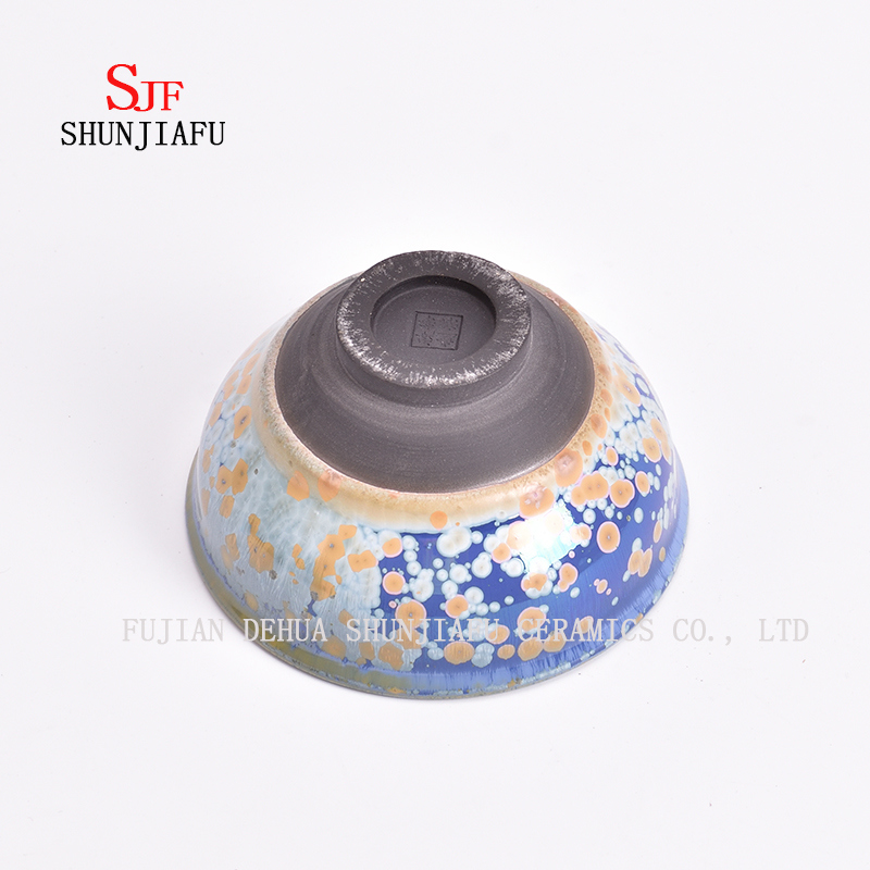 Tasse &agrave; th&eacute; en porcelaine glac&eacute;e Atmosph&egrave;re unique fabriqu&eacute;e &agrave; Dehua