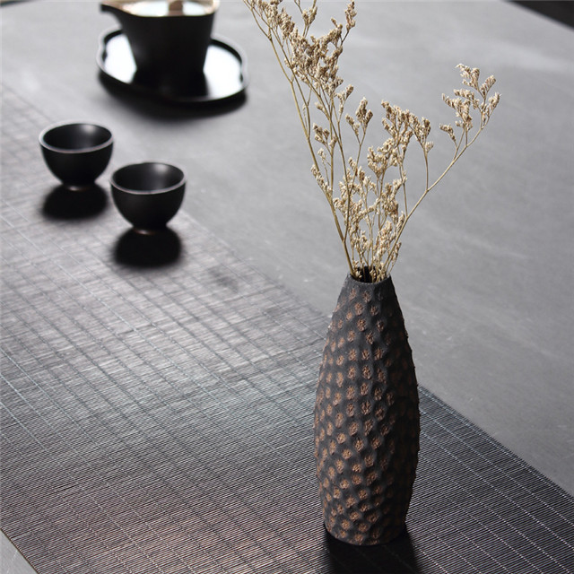 Décor à la maison Décoration fleur vase en céramique moderne