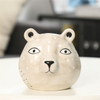 Pot de fleurs en céramique design animal