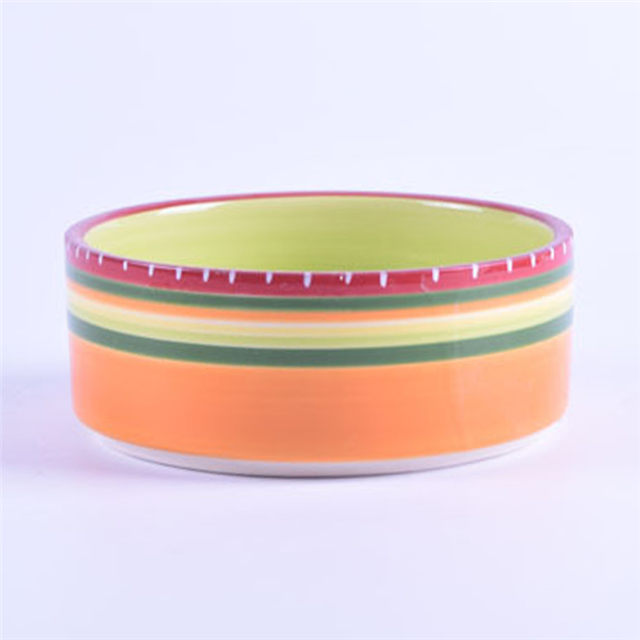 Bol pour chien en céramique à usage exclusif Ruby Coco en céramique rose