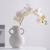 Créativité et style d'innovation Design en porcelaine vase maison décorations de bureau à sable blanc les granules de sable vase en céramique