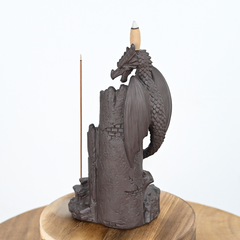 Waterfall Backflow Encense Cône Nouveau Style Dragon Backflow Incens Burner