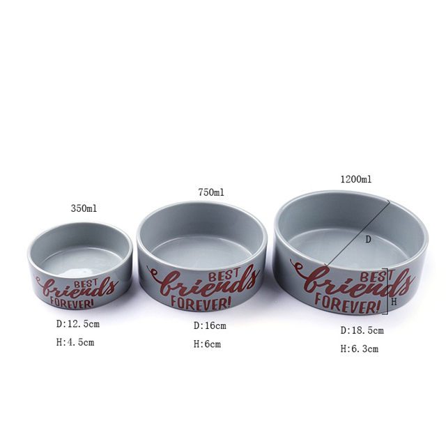 Bol de chat en céramique pour animaux de compagnie en céramique