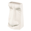 Oeil, oreille, bouche, conception de style nez conception en céramique Vase en porcelaine