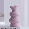 Conteneur de décoration de bureau pour arrangement de fleurs Vase en porcelaine en céramique