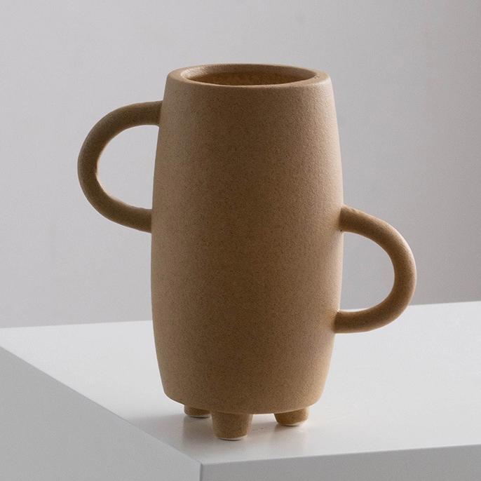Conception créative Ornements de décoration de bureau Vases en céramique