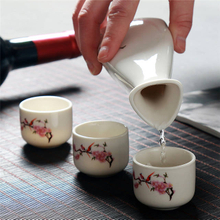 Ceramique Sake Wine Set Couper Coupe vin vin vin vin
