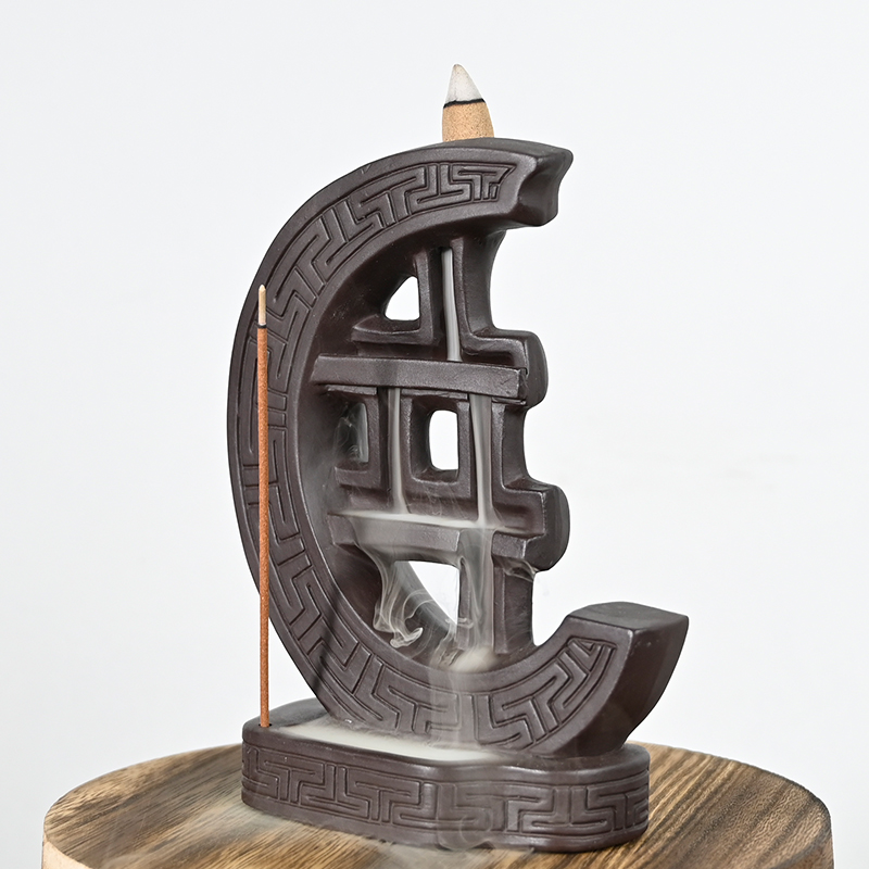 Céramique Céramique Céramique Céramique Brûleur d'encens Backflow