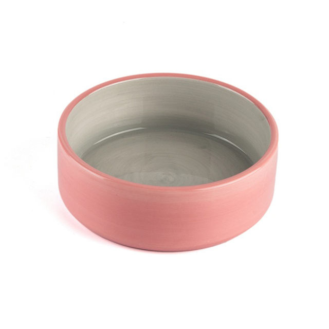 Bol pour chien rose bol pour chien bol de nourriture pour chien ustensiles de nourriture pour chien bol pour chat chat chien bol en céramique universel bols d'eau