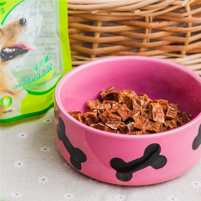 avec impression de style d'os bol en céramique pour chien en céramique circulaire