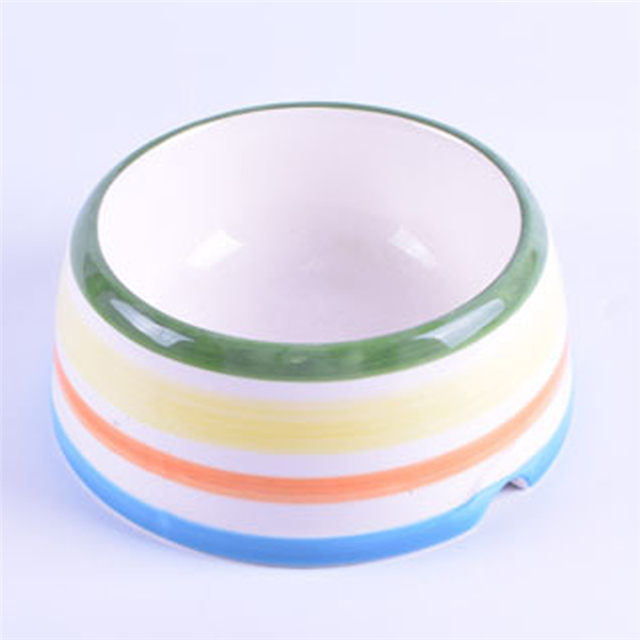 Bol en céramique pour chien en céramique multicolore