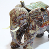 Décoration de Table Ménage Éléphant en Céramique Vintage